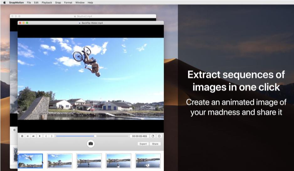 SnapMotion 5.3.0 精确地从视频中提取静态图像
