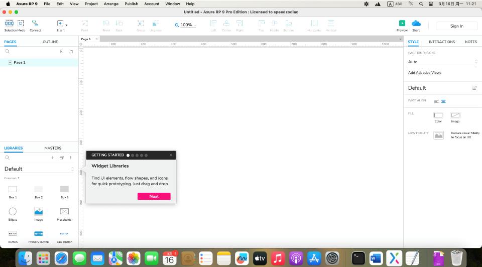 Axure RP 9.0.0.3727 专业的快速原型设计工具