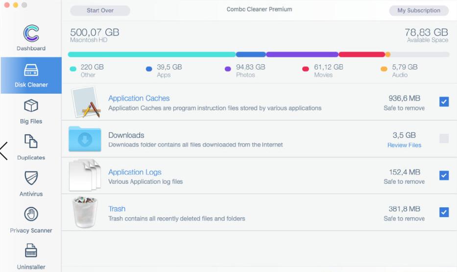 Combo Cleaner Premium 1.4 系统病毒和恶意软件清除工具-图片1