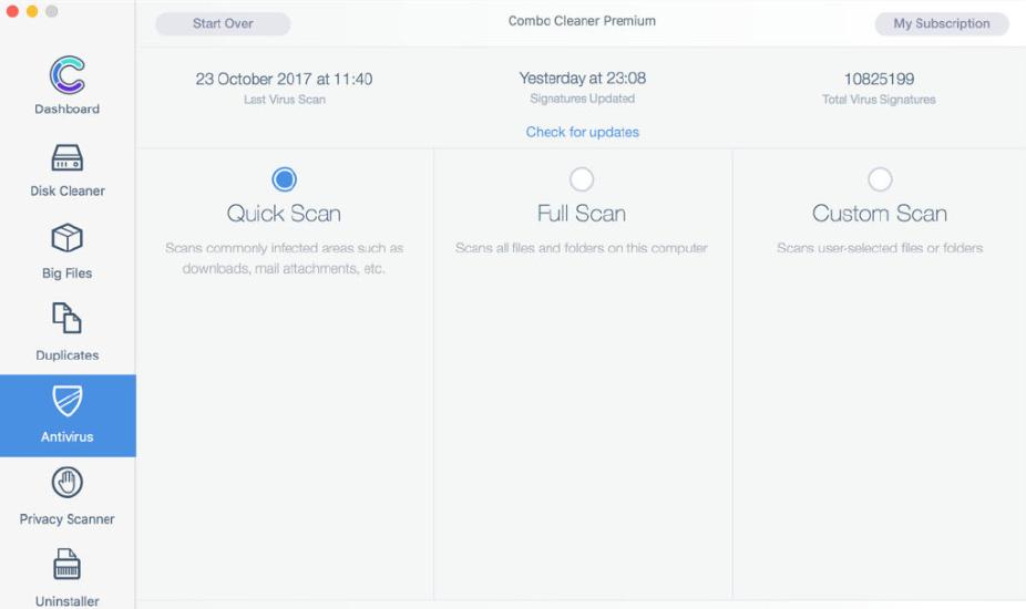 Combo Cleaner Premium 1.4 系统病毒和恶意软件清除工具-图片3